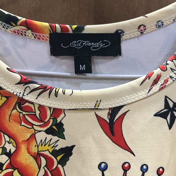 NWT Ed Hardy Dress Size Medium. - Picture 2 of 10
